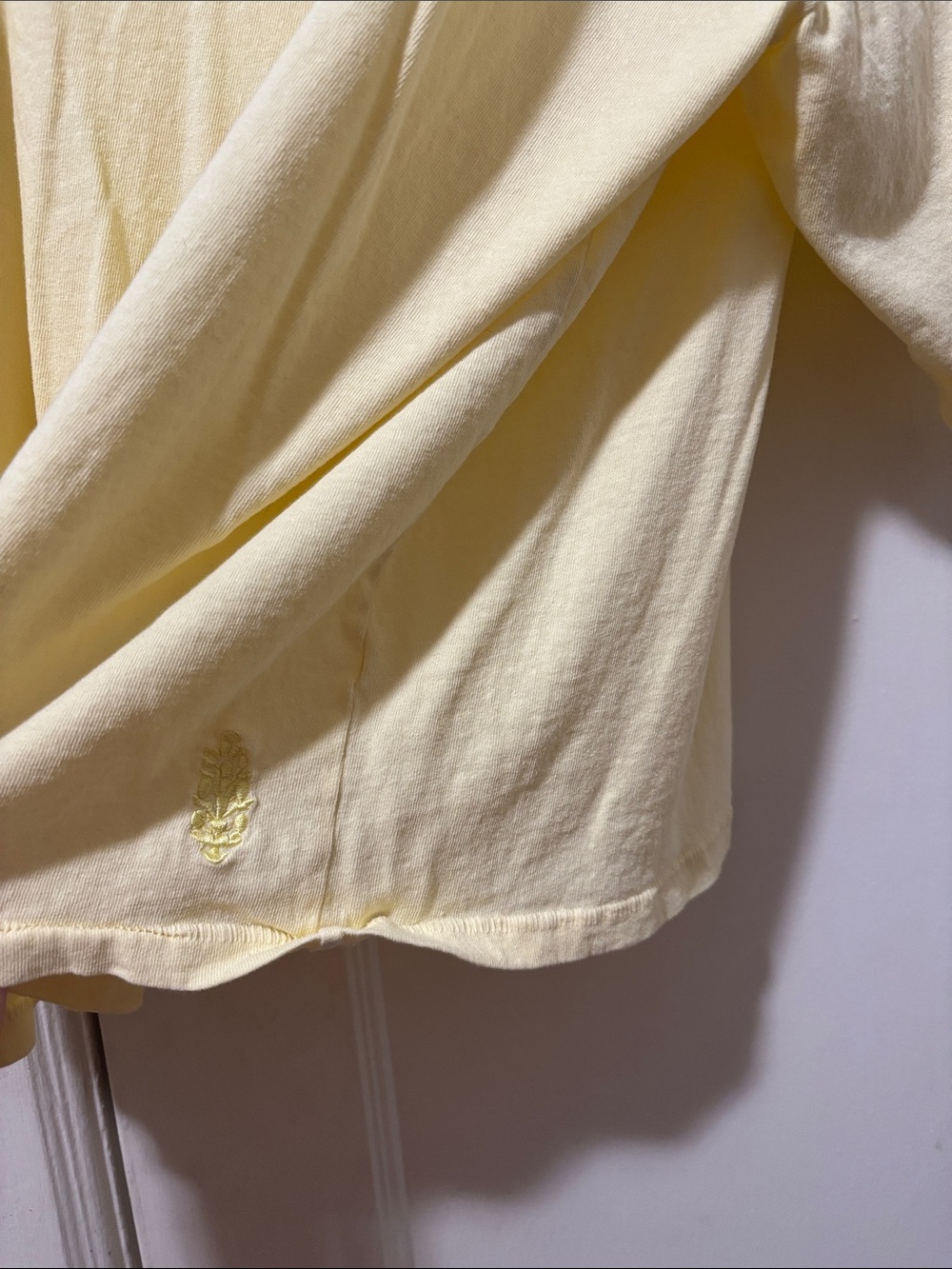 Free People Movement Relaxed Boxy Crewneck Tee in Pale Yellow - Picture 3 of 6